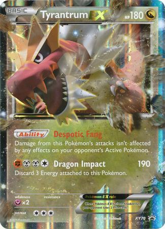 Tyrantrum EX (XY70) (Jumbo Card) [XY: Black Star Promos] | Clutch Gaming