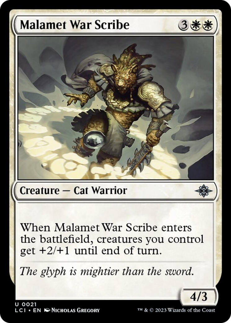 Malamet War Scribe [The Lost Caverns of Ixalan] | Clutch Gaming