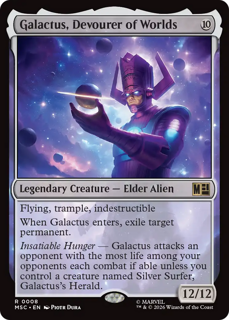 Galactus, Devourer of Worlds [Marvel Super Heroes Commander] | Clutch Gaming
