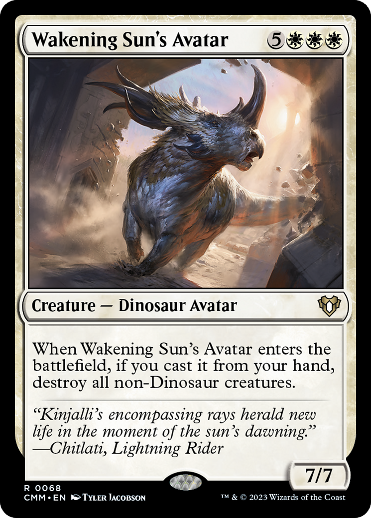 Wakening Sun's Avatar [Commander Masters] | Clutch Gaming