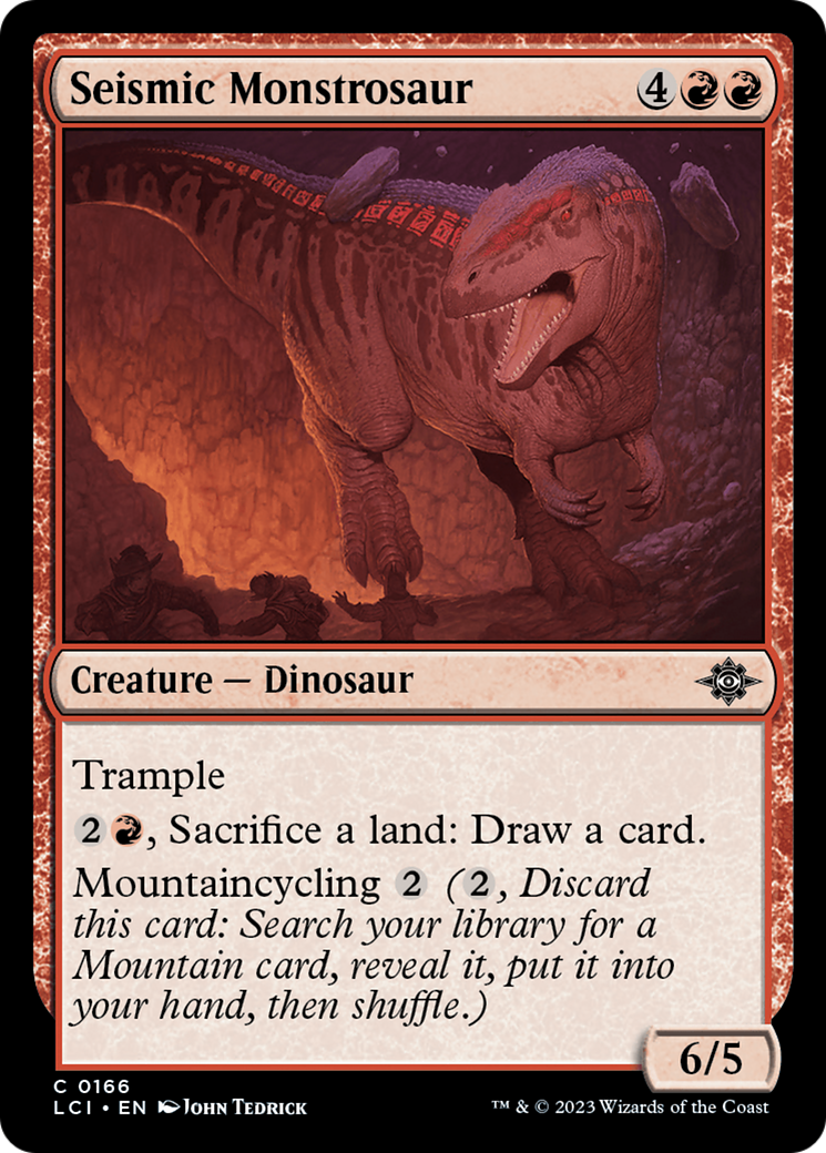 Seismic Monstrosaur [The Lost Caverns of Ixalan] | Clutch Gaming