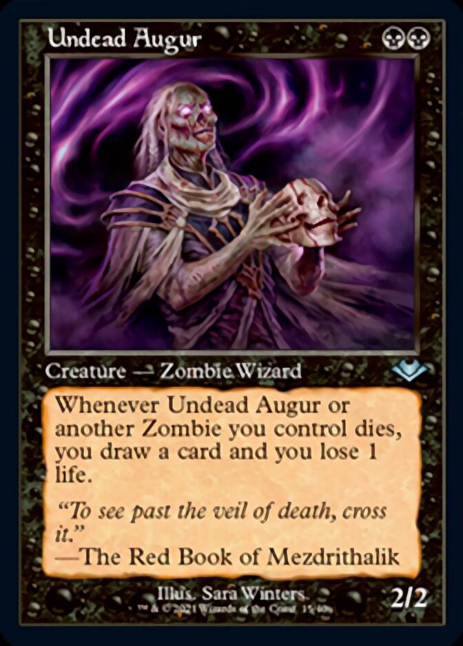 Undead Augur (Retro Foil Etched) [Modern Horizons] | Clutch Gaming