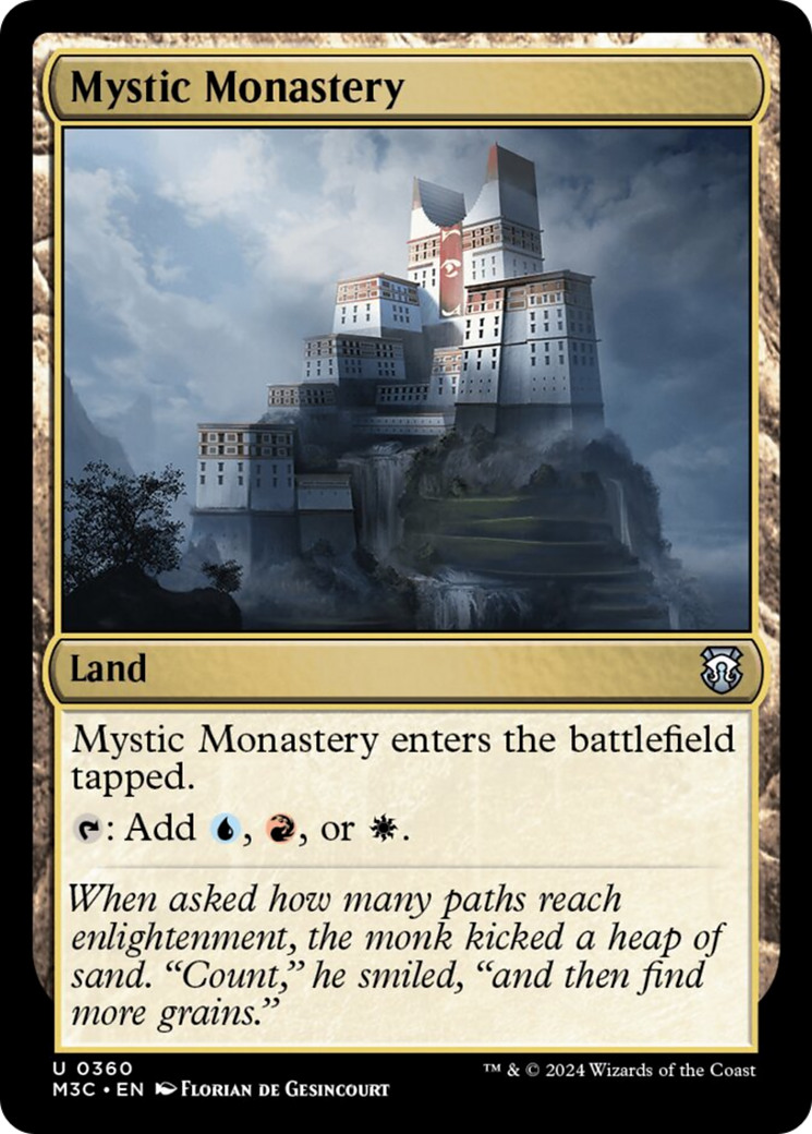 Mystic Monastery [Modern Horizons 3 Commander] | Clutch Gaming