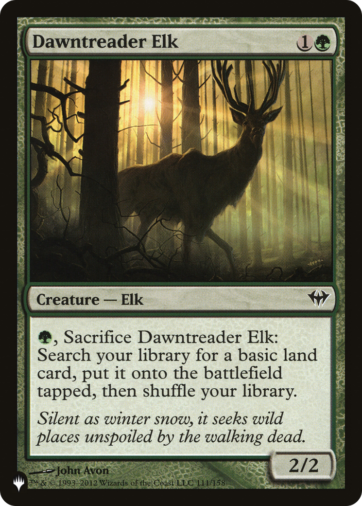 Dawntreader Elk [The List Reprints] | Clutch Gaming