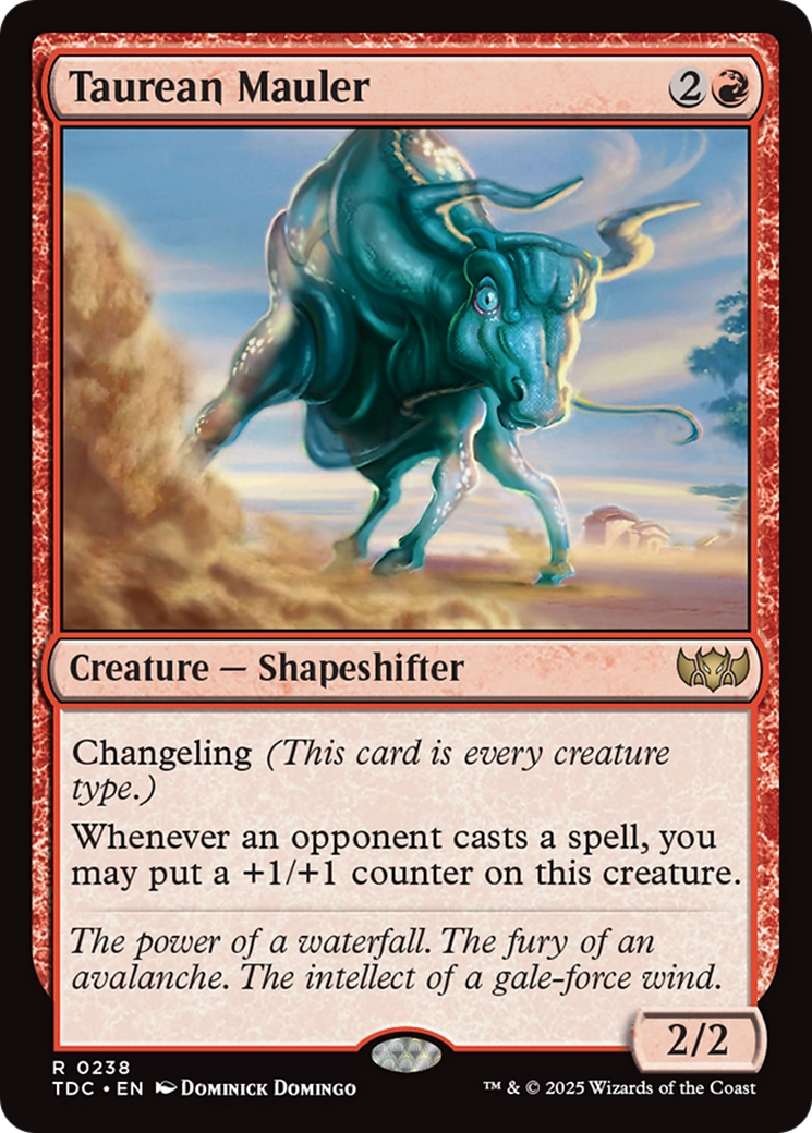 Taurean Mauler [Tarkir: Dragonstorm Commander] | Clutch Gaming