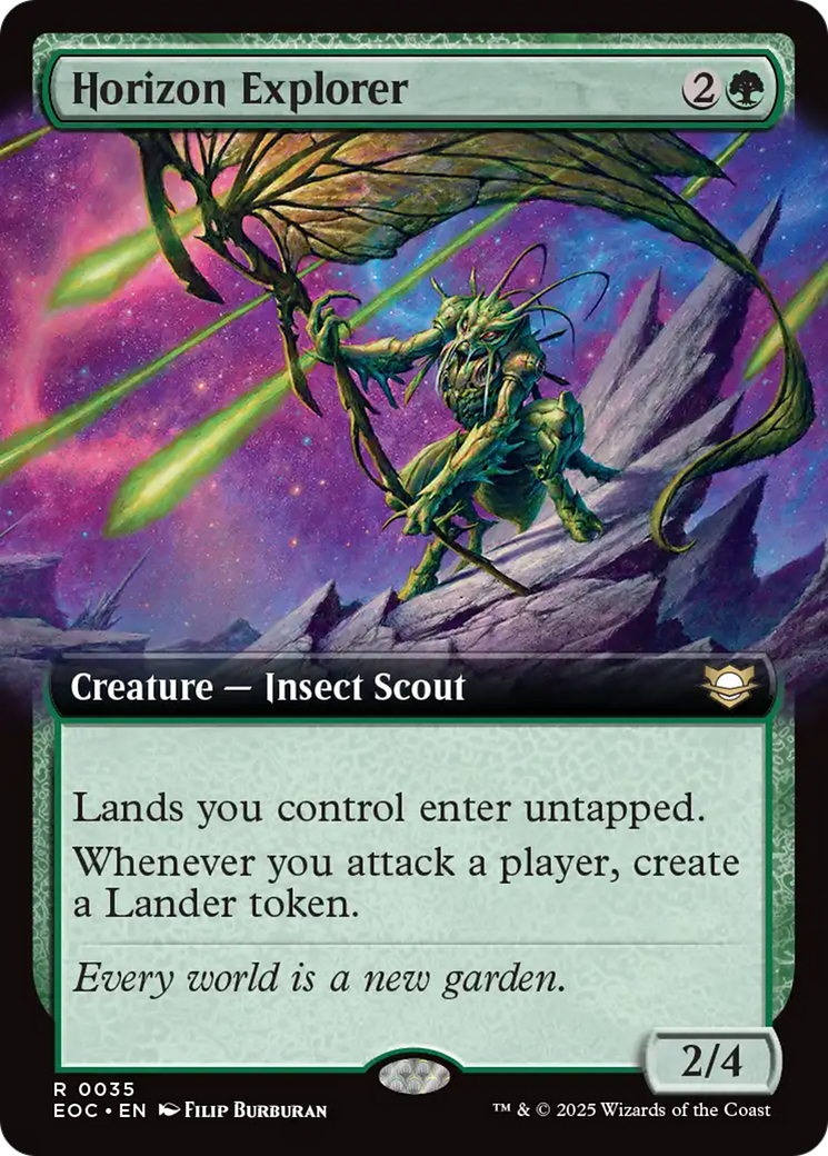 Horizon Explorer (Extended Art) [Edge of Eternities Commander] | Clutch Gaming