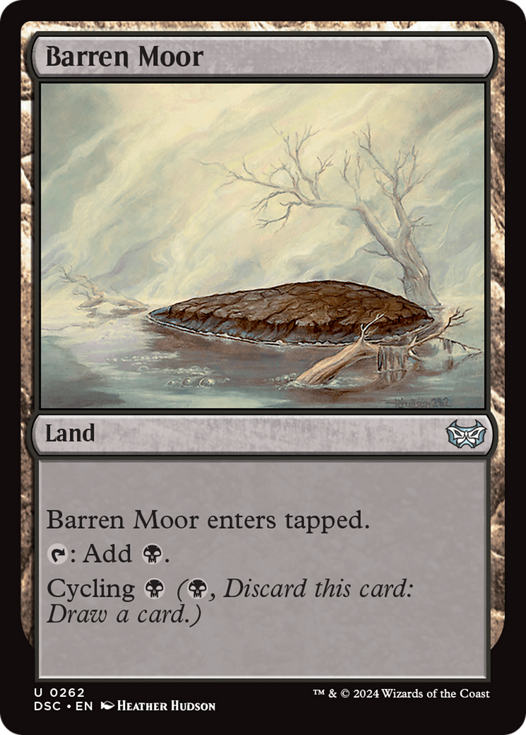 Barren Moor [Duskmourn: House of Horror Commander] | Clutch Gaming