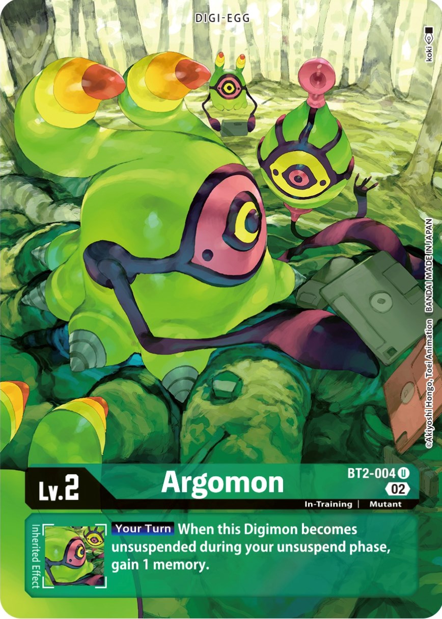 Argomon [BT2-004] (Alternate Art) [Starter Deck: Beelzemon Advanced Deck Set] | Clutch Gaming