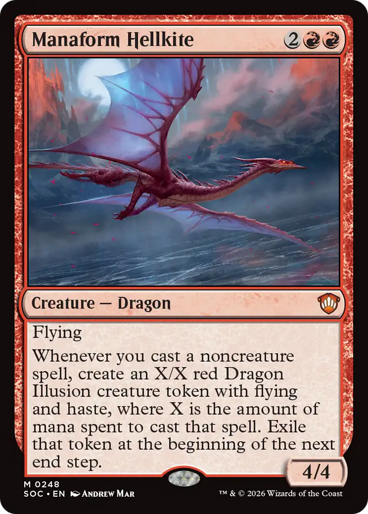 Manaform Hellkite [Secrets of Strixhaven Commander] | Clutch Gaming