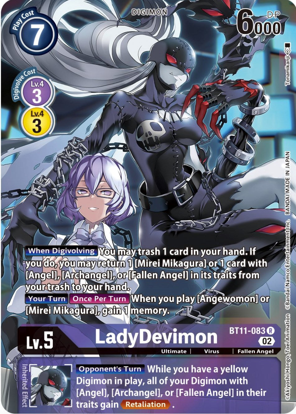 LadyDevimon [BT11-083] (Alternate Art) [Dimensional Phase] | Clutch Gaming