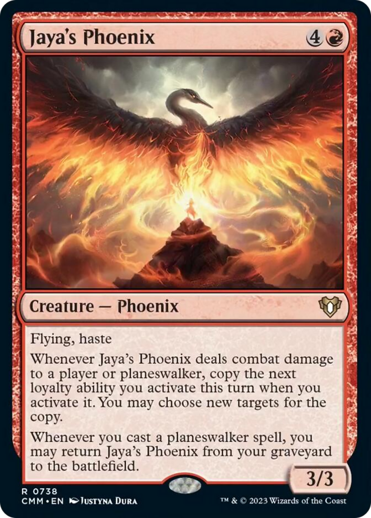 Jaya's Phoenix [Commander Masters] | Clutch Gaming