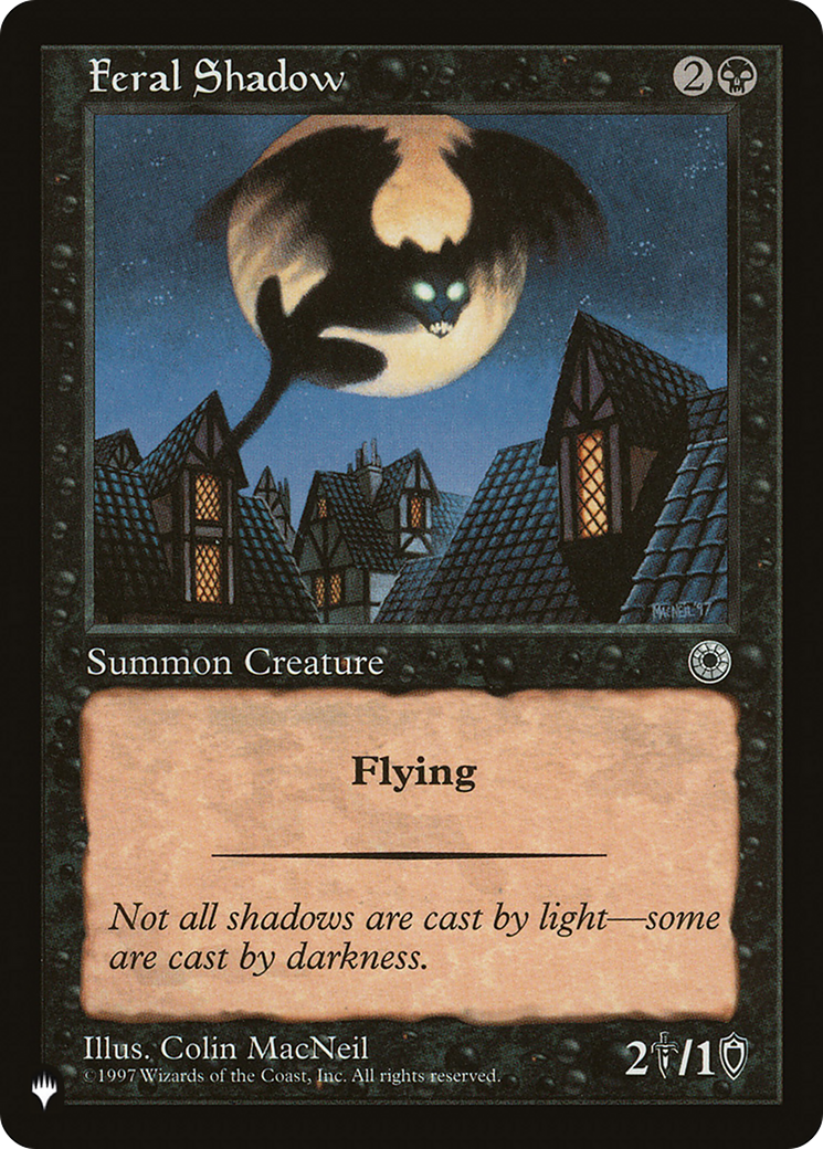 Feral Shadow [The List Reprints] | Clutch Gaming