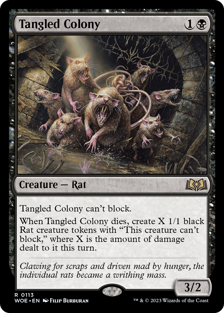 Tangled Colony [Wilds of Eldraine] | Clutch Gaming