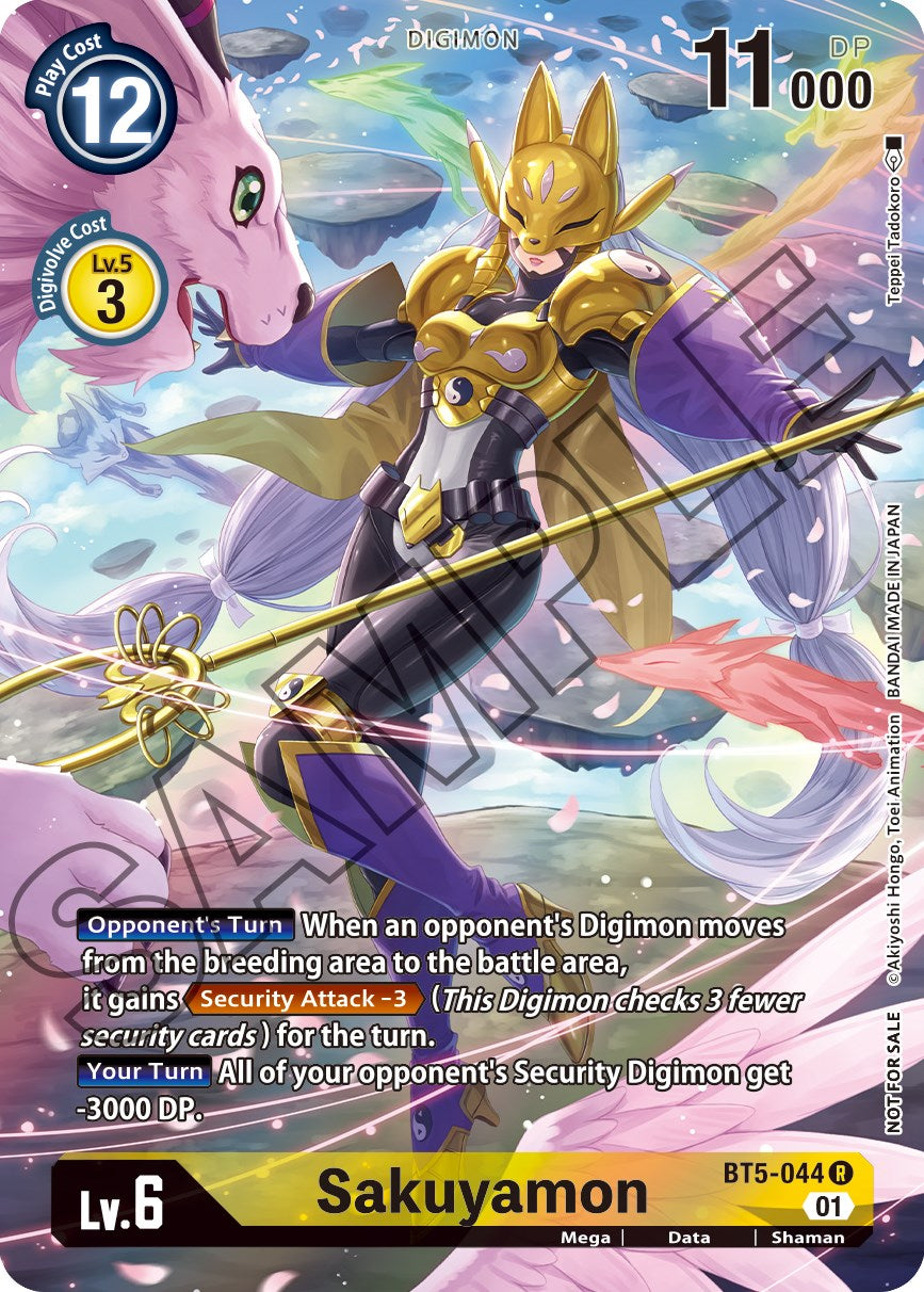 Sakuyamon [BT5-044] (Tamer's Card Set 1) [Battle of Omni Promos] | Clutch Gaming