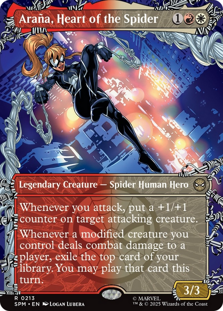 Arana, Heart of the Spider (Borderless) [Marvel's Spider-Man] | Clutch Gaming