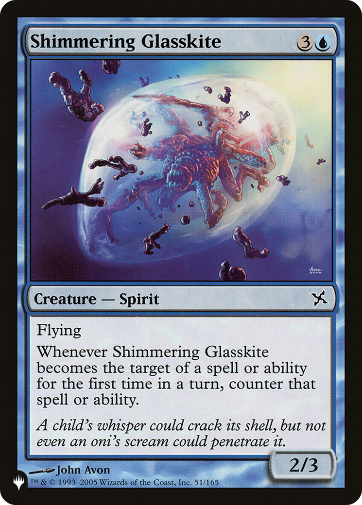 Shimmering Glasskite [The List Reprints] | Clutch Gaming