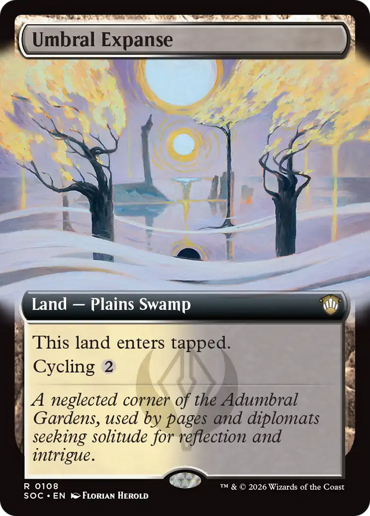 Umbral Expanse (Extended Art) [Secrets of Strixhaven Commander] | Clutch Gaming