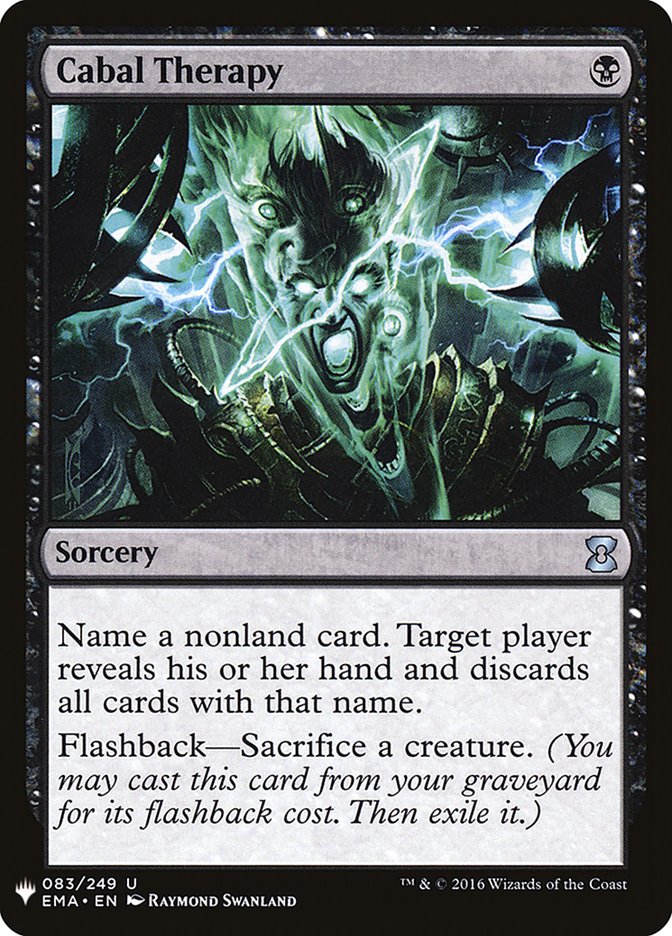 Cabal Therapy [Mystery Booster] | Clutch Gaming