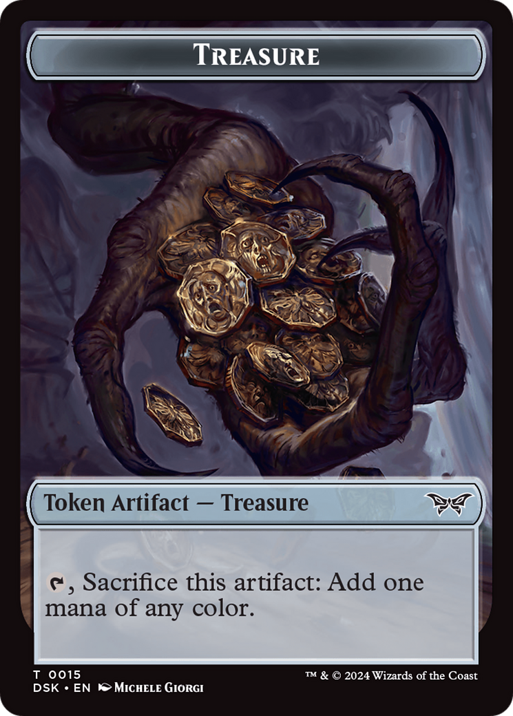 Treasure Token [Duskmourn: House of Horror Tokens] | Clutch Gaming