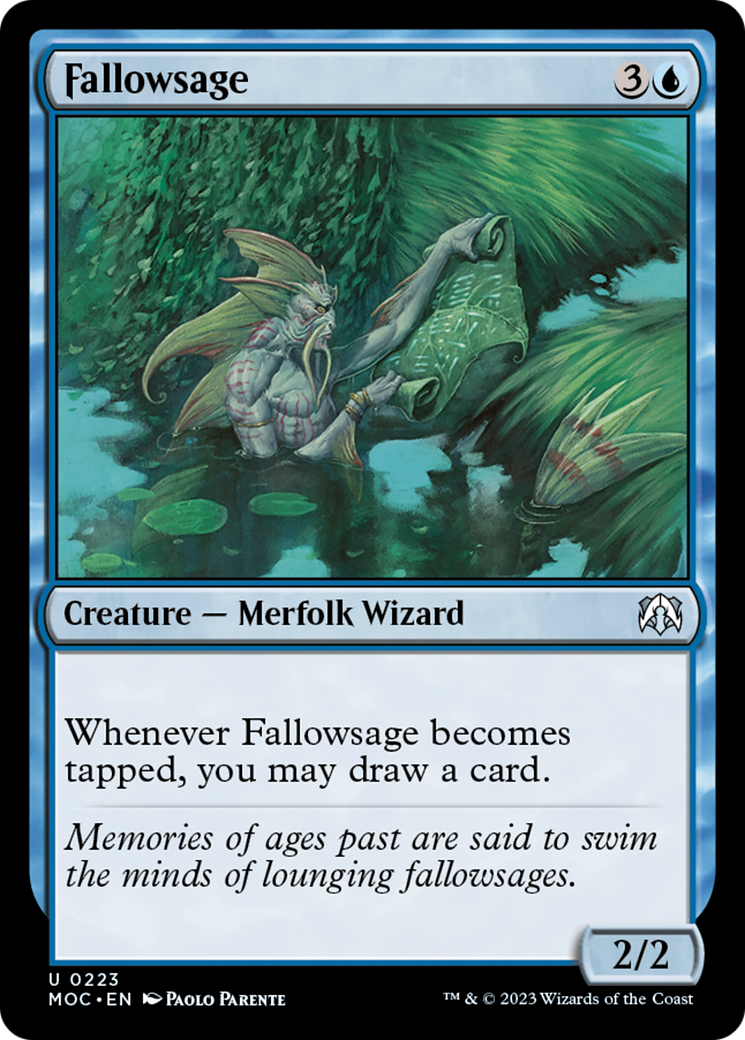 Fallowsage [March of the Machine Commander] | Clutch Gaming