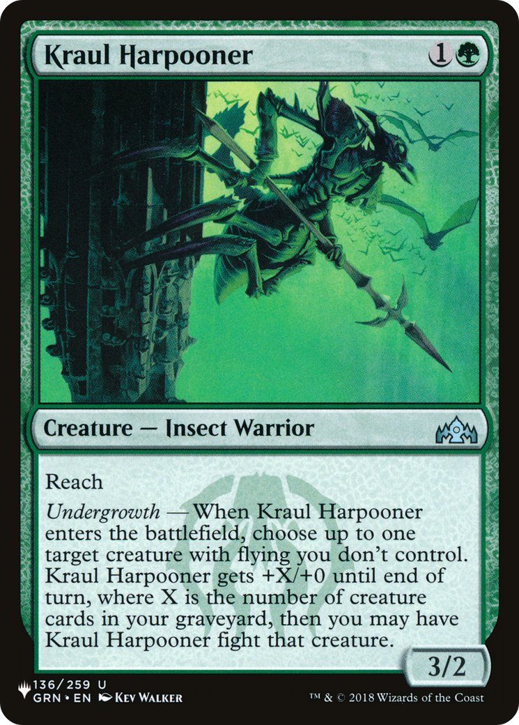 Kraul Harpooner [The List Reprints] | Clutch Gaming