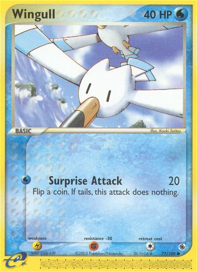 Wingull (77/109) [EX: Ruby & Sapphire] | Clutch Gaming