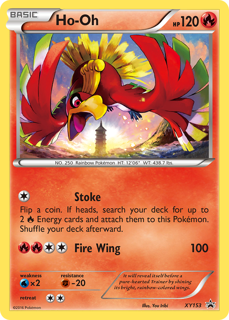 Ho-Oh (XY153) [XY: Black Star Promos] | Clutch Gaming