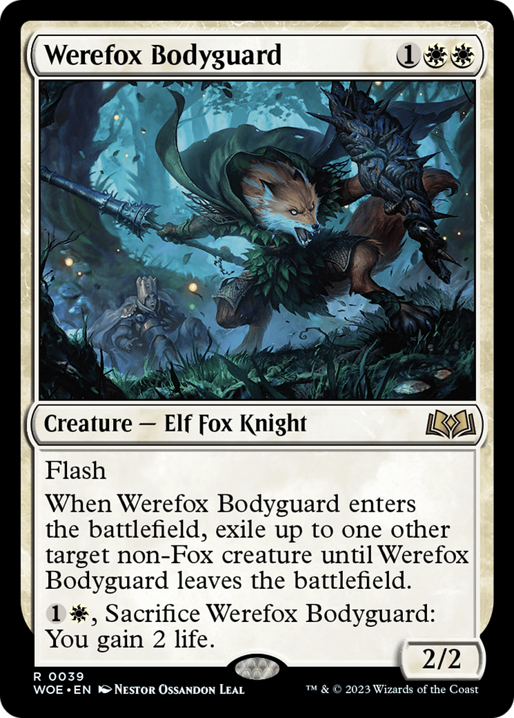 Werefox Bodyguard [Wilds of Eldraine] | Clutch Gaming