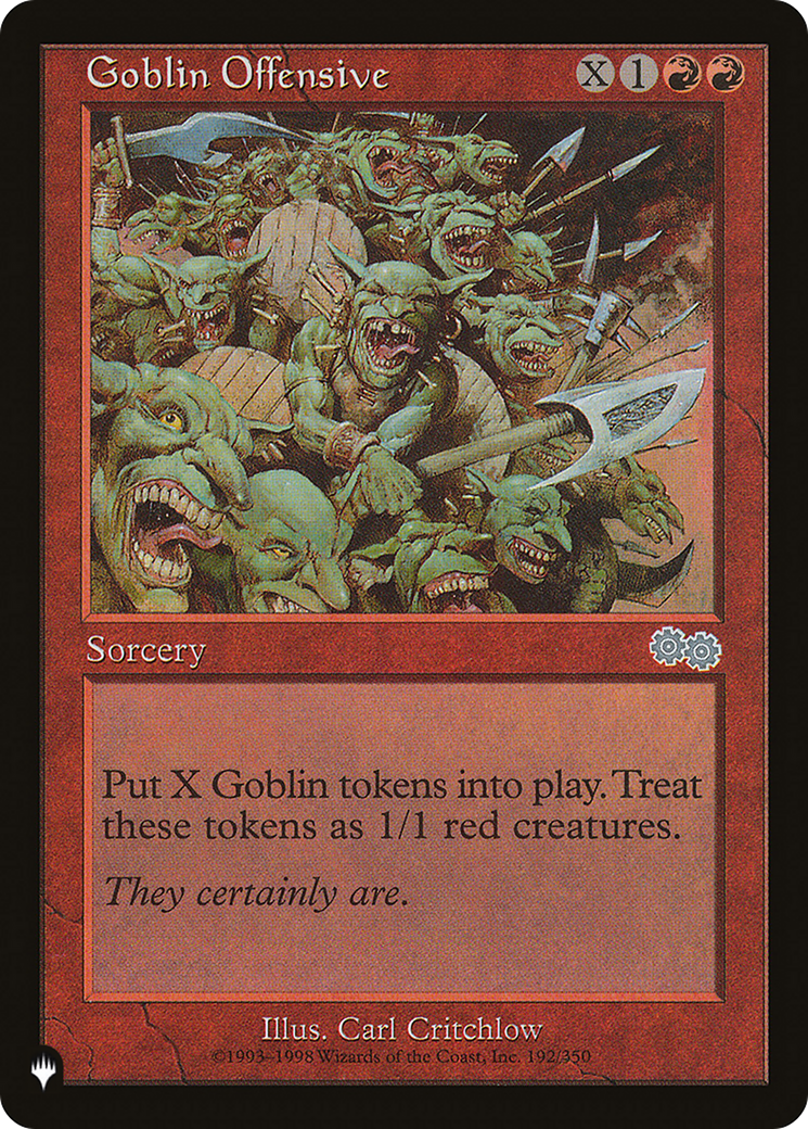 Goblin Offensive [The List Reprints] | Clutch Gaming