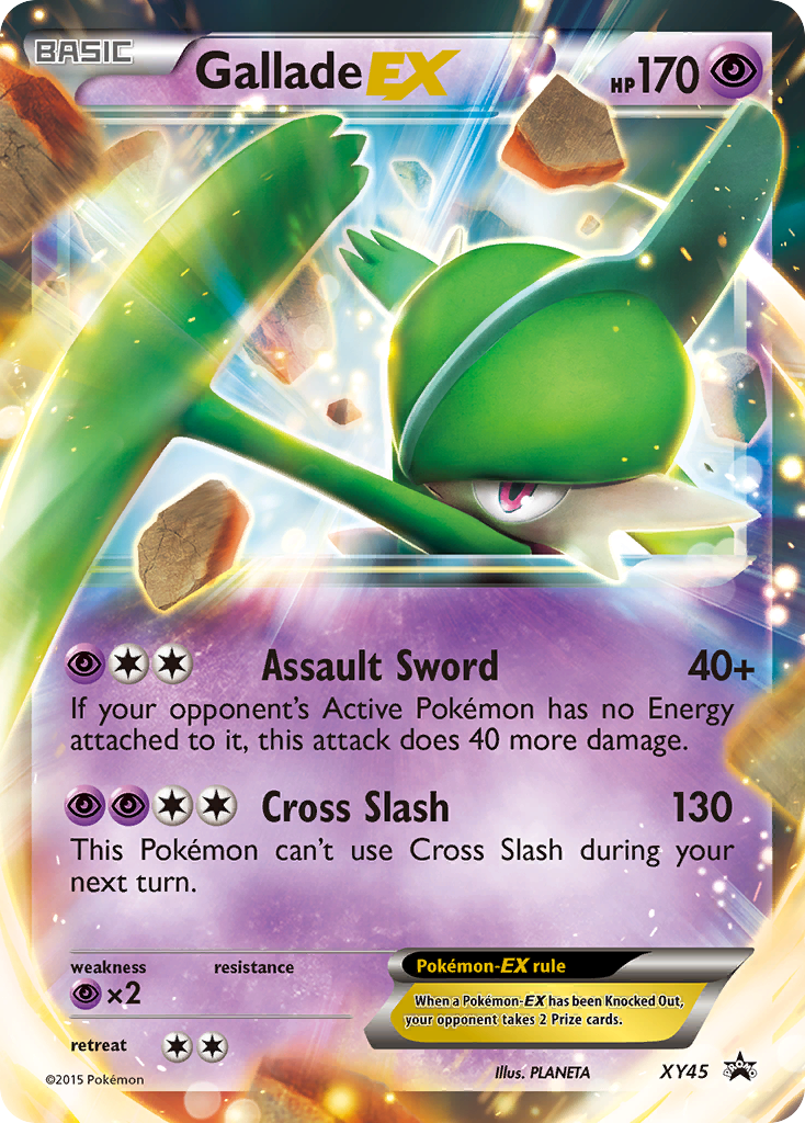 Gallade EX (XY45) [XY: Black Star Promos] | Clutch Gaming