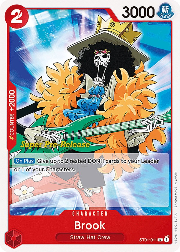 Brook [Super Pre-Release Starter Deck: Straw Hat Crew] | Clutch Gaming