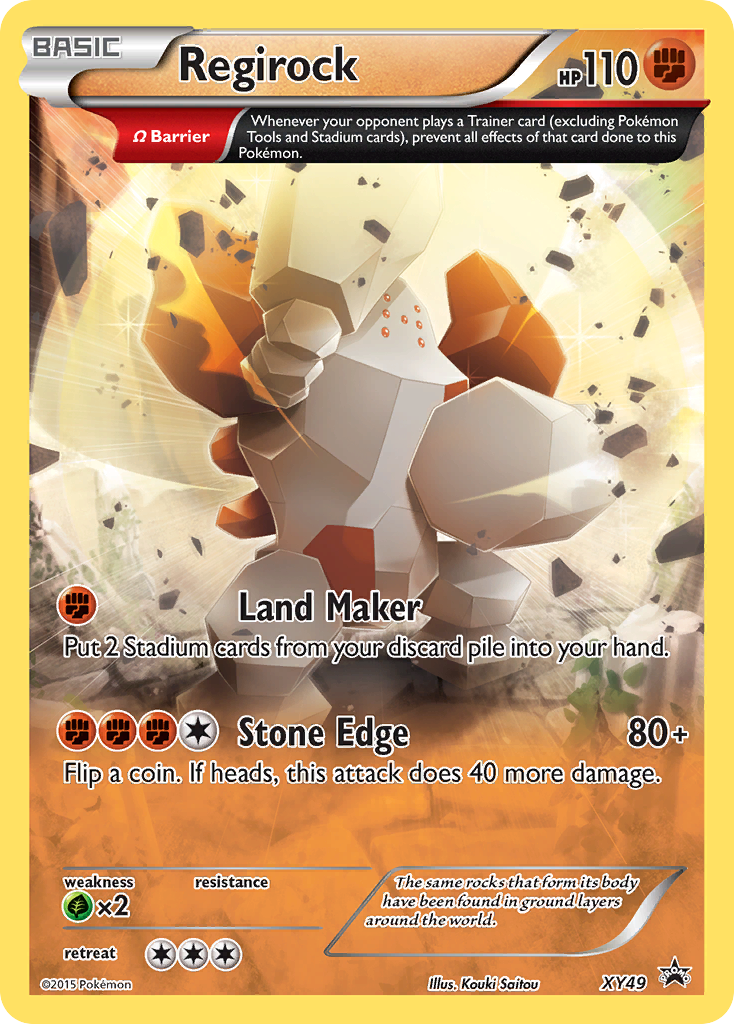 Regirock (XY49) [XY: Black Star Promos] | Clutch Gaming