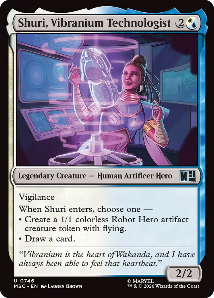 Shuri, Vibranium Technologist [Marvel Super Heroes Commander] | Clutch Gaming