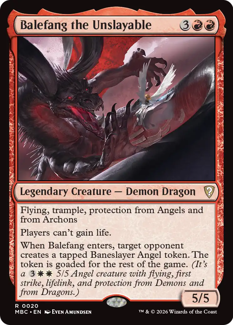 Balefang the Unslayable [Mystery Booster: Commander Edition] | Clutch Gaming