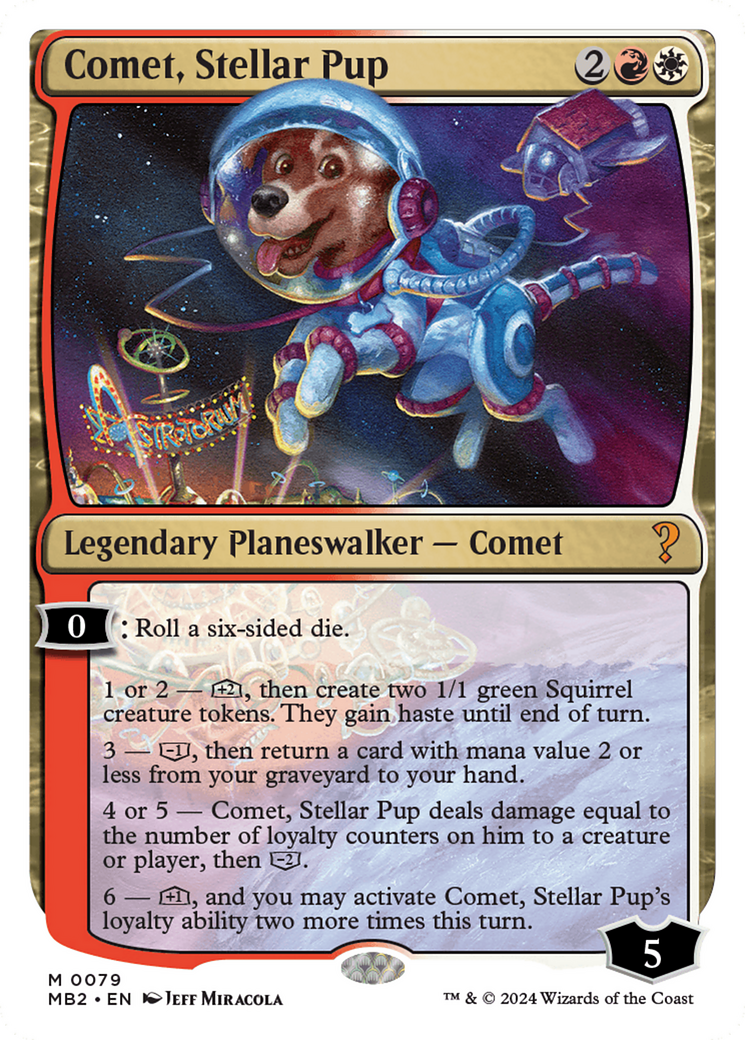 Comet, Stellar Pup [Mystery Booster 2] | Clutch Gaming