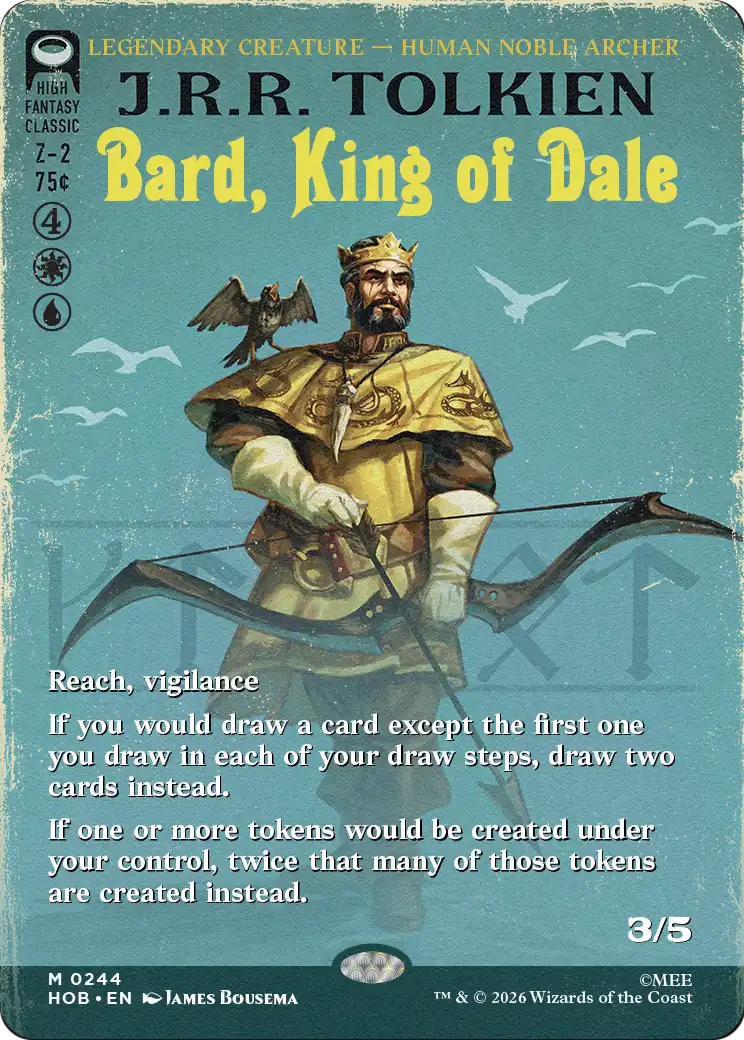 Bard, King of Dale (Borderless) [The Hobbit] | Clutch Gaming