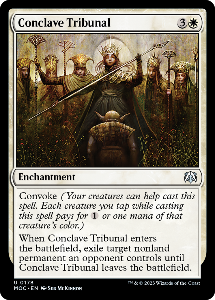 Conclave Tribunal [March of the Machine Commander] | Clutch Gaming