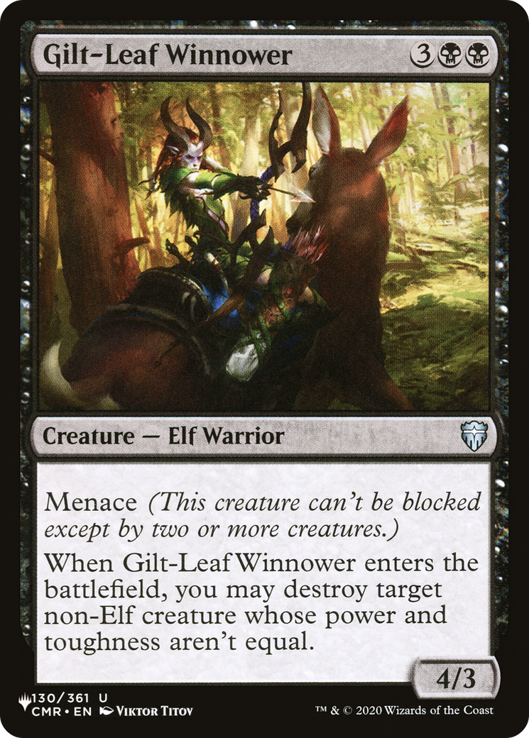 Gilt-Leaf Winnower [The List Reprints] | Clutch Gaming