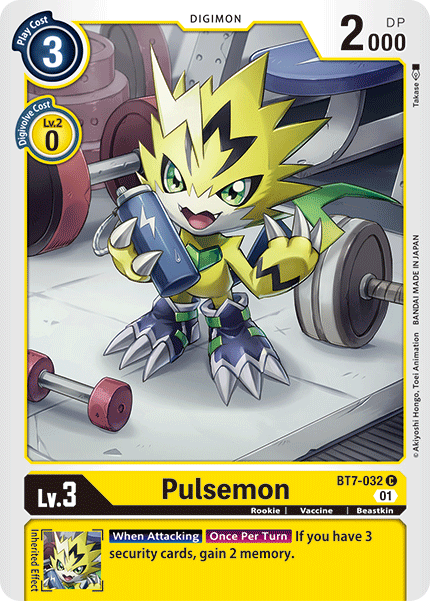 Pulsemon [BT7-032] [Next Adventure] | Clutch Gaming