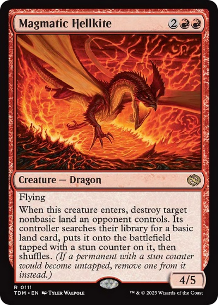 Magmatic Hellkite [Tarkir: Dragonstorm] | Clutch Gaming