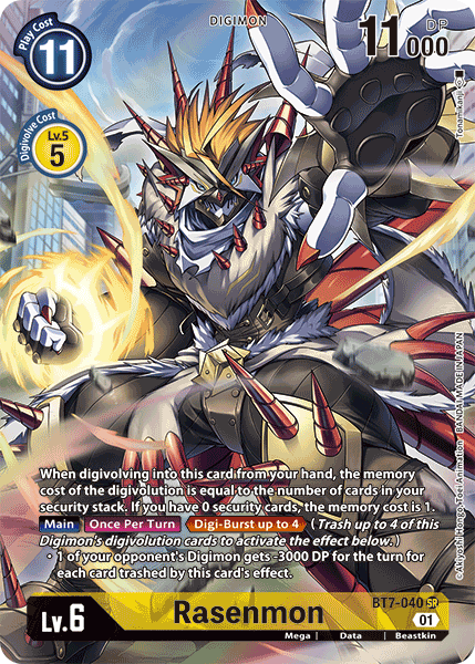 Rasenmon [BT7-040] (Alternate Art) [Next Adventure] | Clutch Gaming