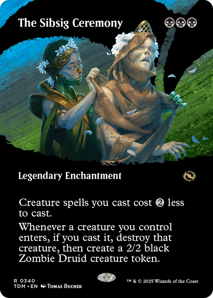The Sibsig Ceremony (Borderless) [Tarkir: Dragonstorm] | Clutch Gaming