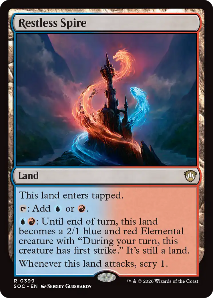 Restless Spire [Secrets of Strixhaven Commander] | Clutch Gaming