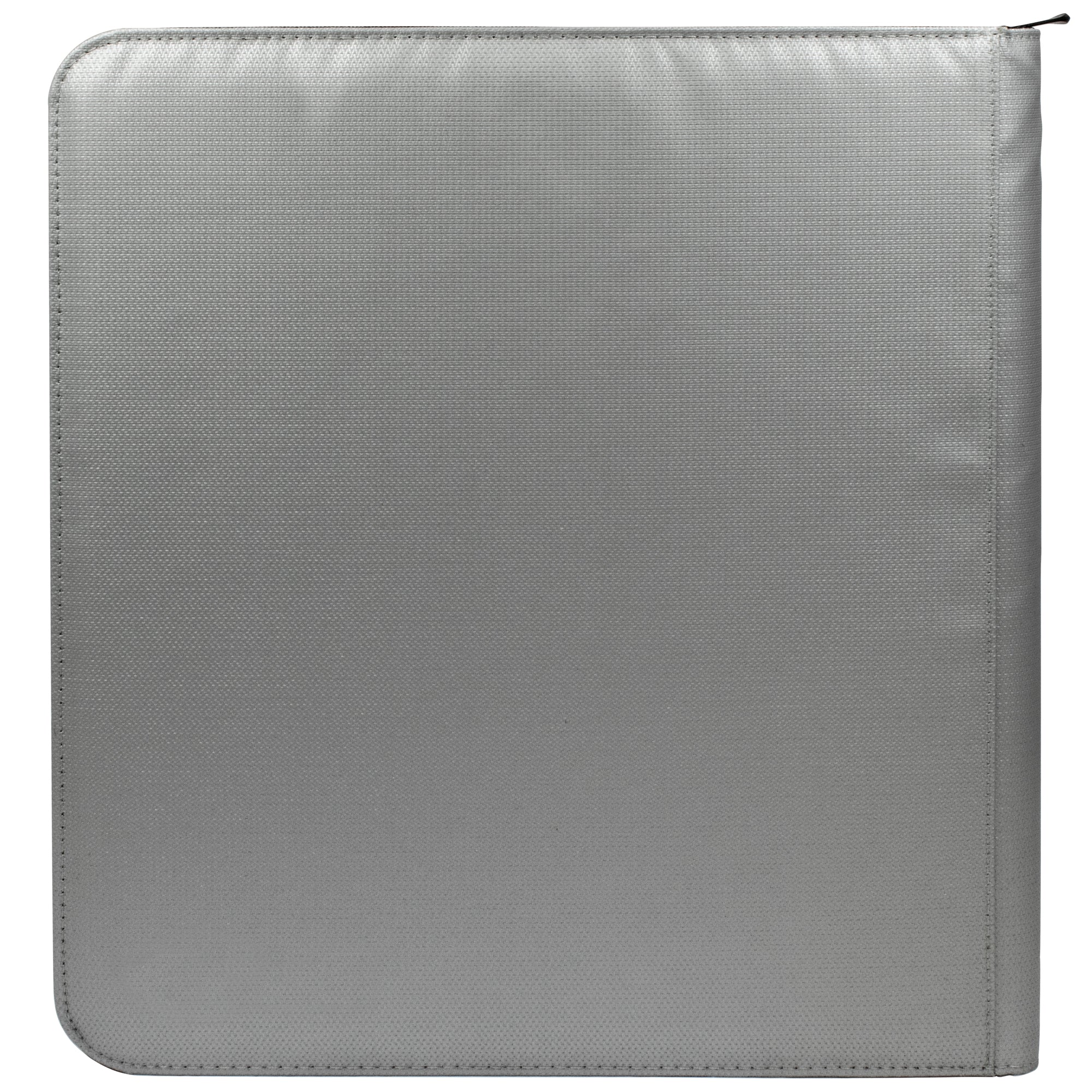 Ultra PRO: 12-Pocket Zippered PRO-Binder (Silver) | Clutch Gaming
