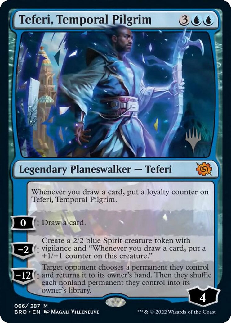 Teferi, Temporal Pilgrim (Promo Pack) [The Brothers' War Promos] | Clutch Gaming