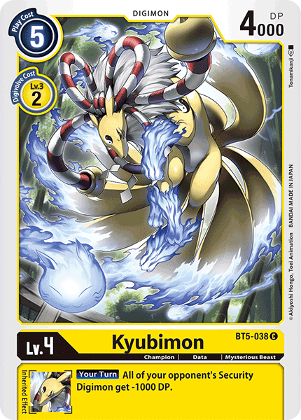 Kyubimon [BT5-038] [Battle of Omni] | Clutch Gaming