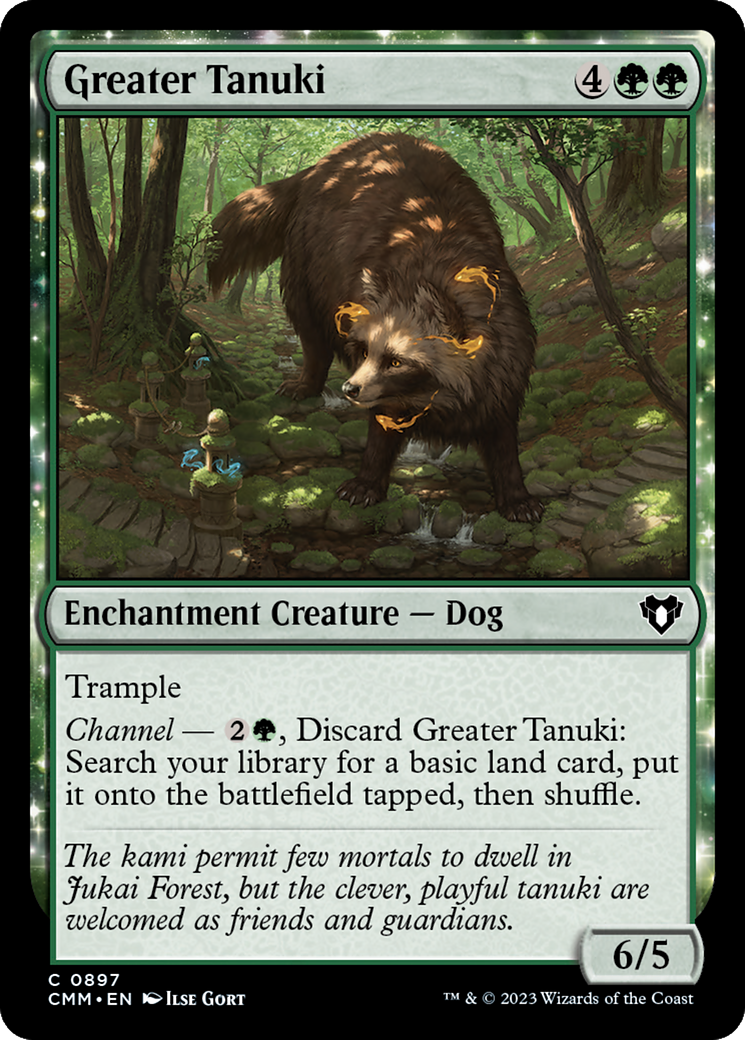 Greater Tanuki [Commander Masters] | Clutch Gaming