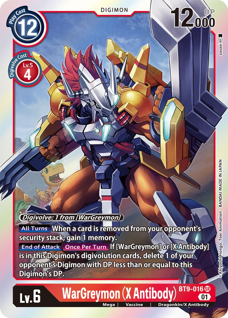 WarGreymon (X Antibody) [BT9-016] [X Record] | Clutch Gaming