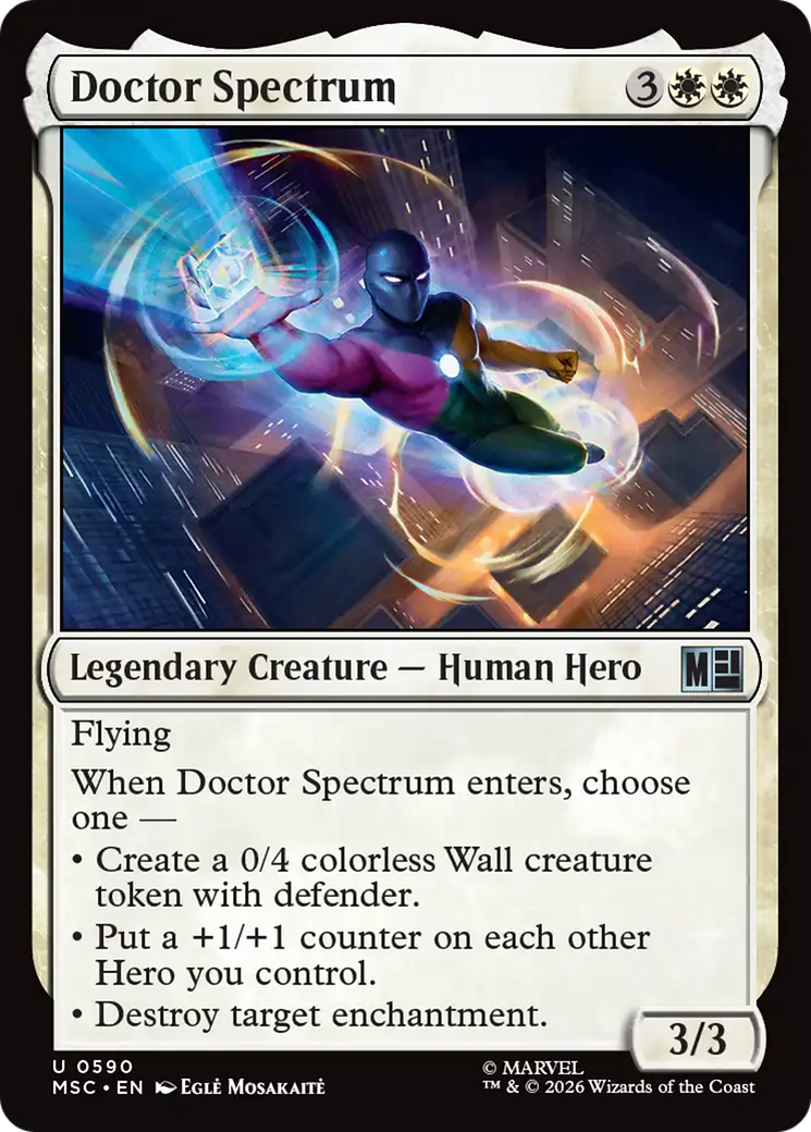 Doctor Spectrum [Marvel Super Heroes Commander] | Clutch Gaming