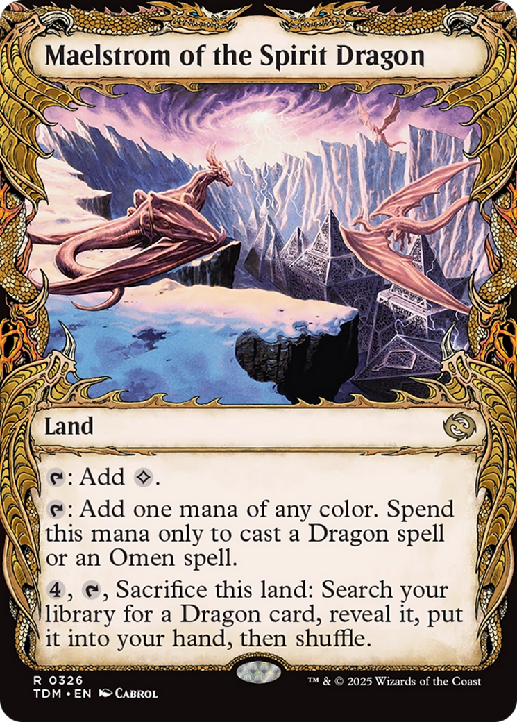 Maelstrom of the Spirit Dragon (Showcase) [Tarkir: Dragonstorm] | Clutch Gaming